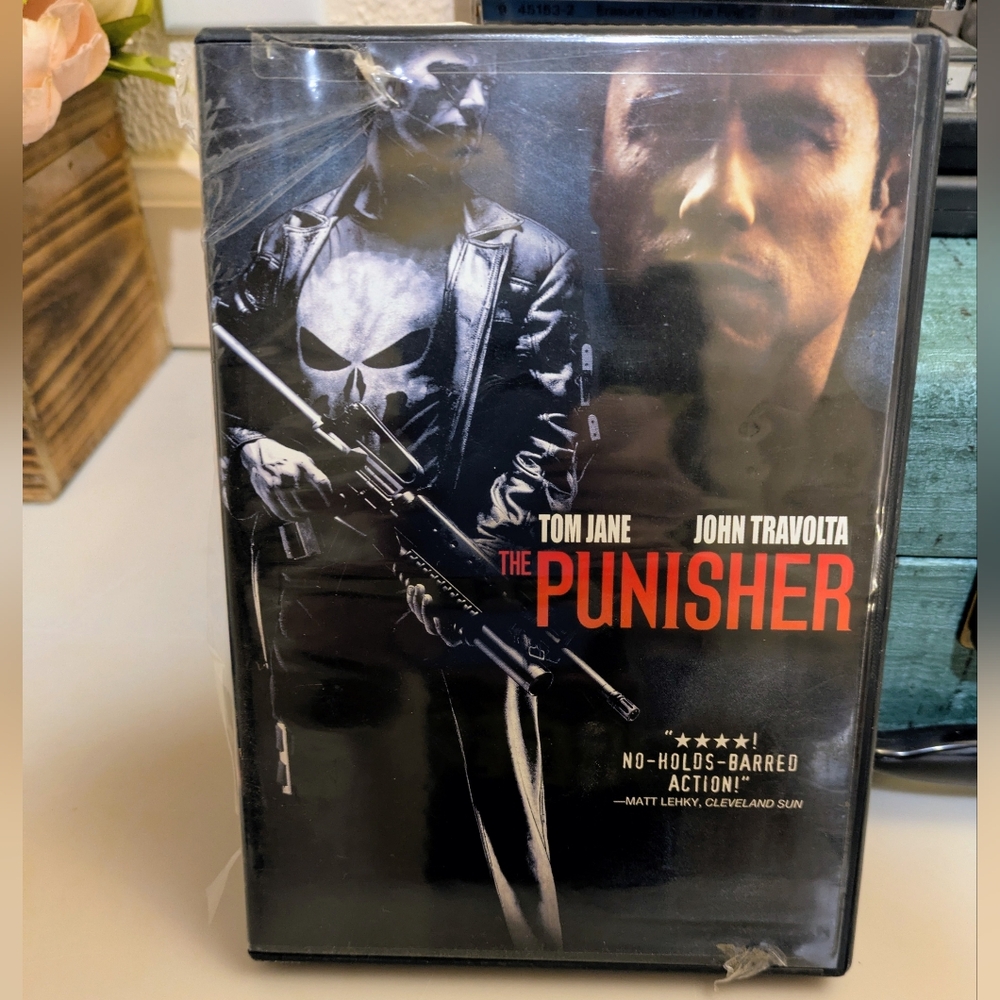 2/$18 "The Punisher" DVD Movie w/Comic Book